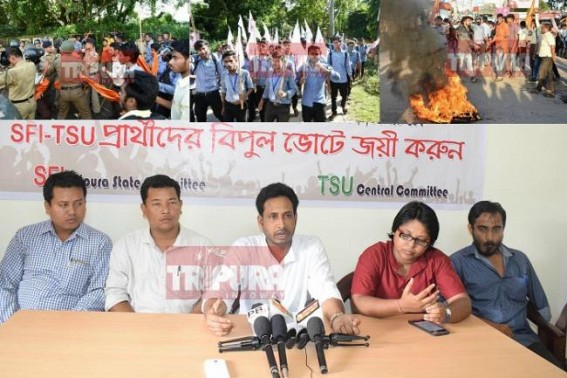 Manik’s ‘Golden Tripura’ : Tripura Govt Colleges turn open Battle ground ahead of Election : After injuring ABVP student, SFI justifies, 'We work for Educational Development' Manik’s ‘Golden Tripura’ : Tripura Govt Colleges turn open Battle ground ahead of Election : After injuring ABVP student, SFI justifies, 'We work for Educational Development'